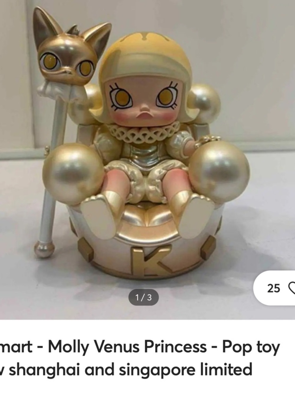PTS EXCLUSIVE MOLLY Venus Princess 2025 highly Collectible  Only 499 units.